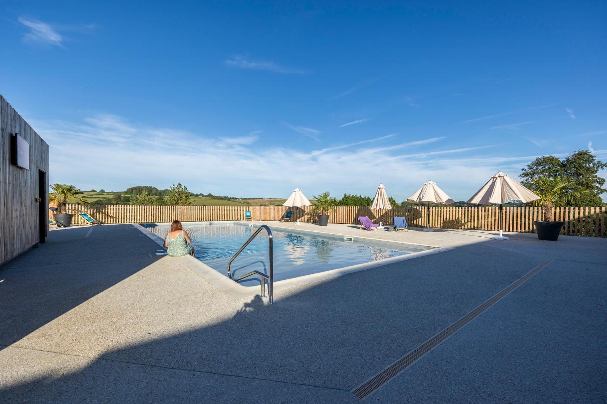 Camping Domaine Saane Et Mer Quiberville المظهر الخارجي الصورة