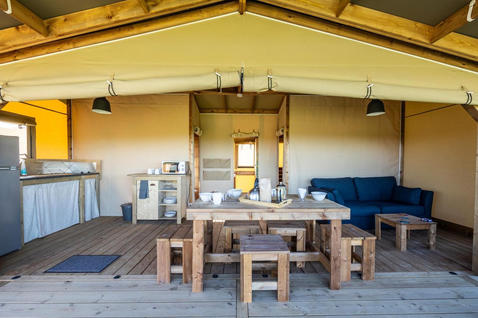 Camping Domaine Saane Et Mer Quiberville الغرفة الصورة