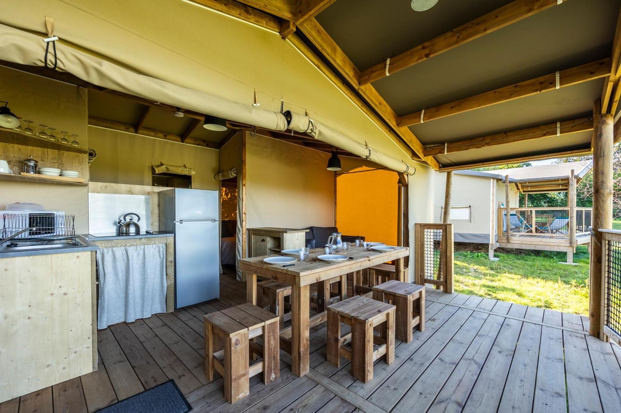 Camping Domaine Saane Et Mer Quiberville الغرفة الصورة