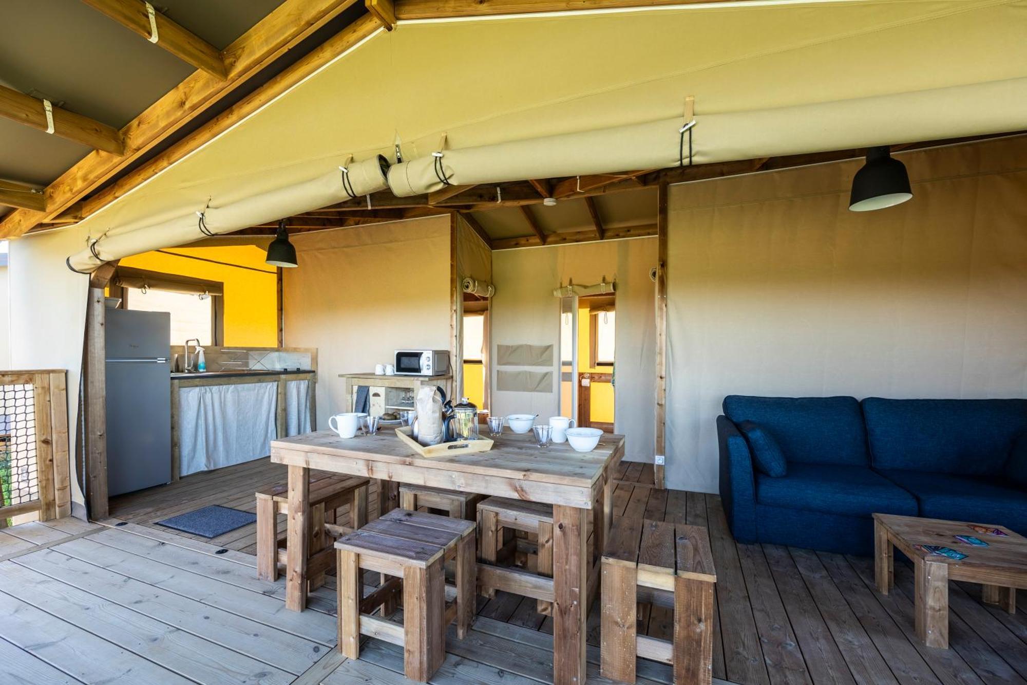 Camping Domaine Saane Et Mer Quiberville الغرفة الصورة