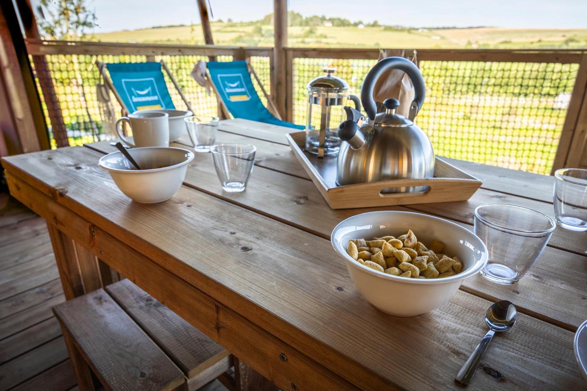 Camping Domaine Saane Et Mer Quiberville الغرفة الصورة